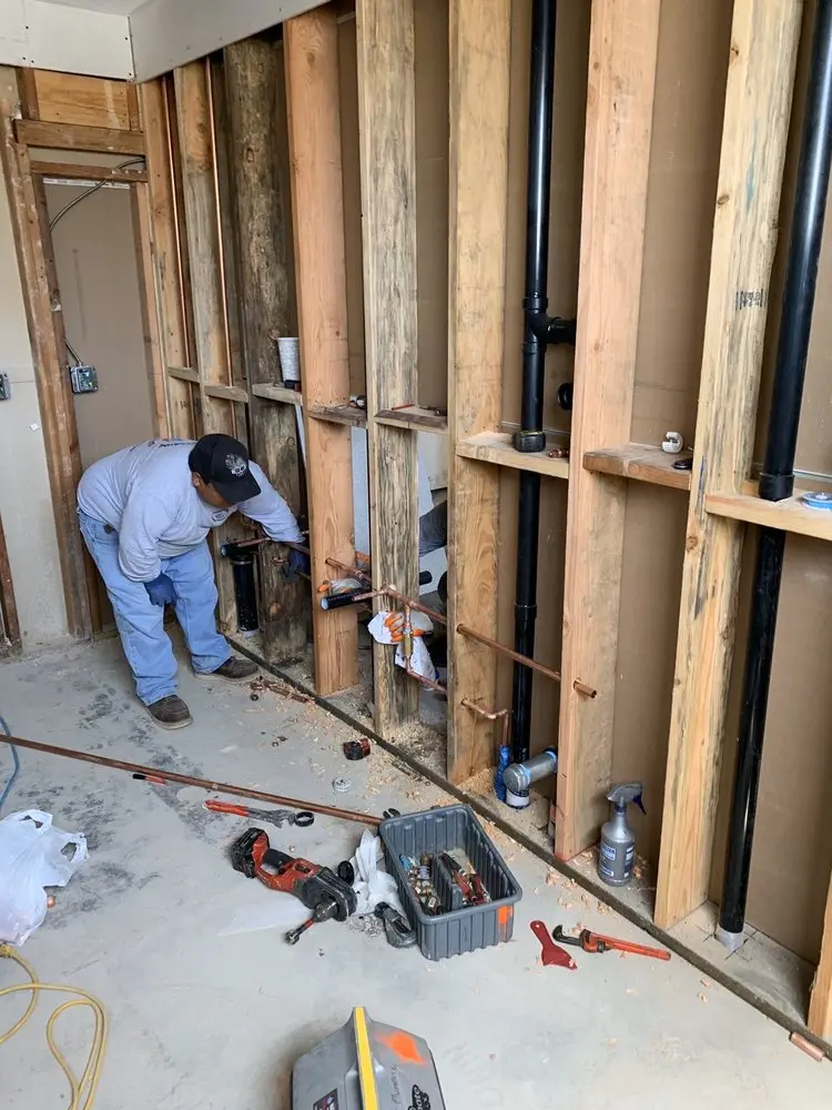 Commercial rough-in plumbing for Water Heater Replacement in Yoder Heights